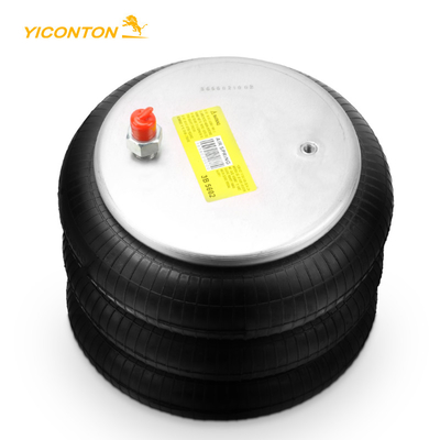 فنر هوای لاستیکی پیچیده سه گانه برای کامیون تریلر AS-00019-F Firestone W01-358-7994 Contitech FT330-29546