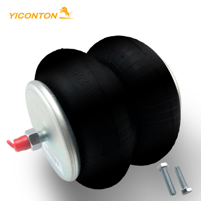 دو فنر هوا تریلر پیچ خورده برای Hendrickson B-14486 3317 Contitech FD200-22524 Firestone W01-358-7795
