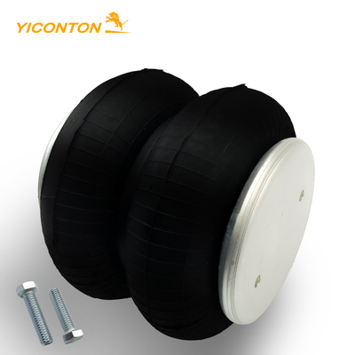 دو فنر هوا تریلر پیچ خورده برای Hendrickson B-14486 3317 Contitech FD200-22524 Firestone W01-358-7795