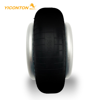 فنر هوای لاستیکی پیچ خورده تکی برای تریلر کامیون صنعتی W01-358-7564 1B8-550 FS120-10