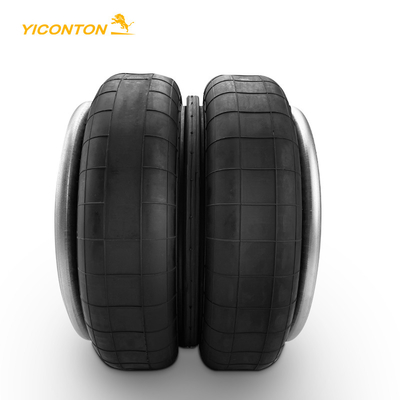 فنر هوای لاستیکی پیچ خورده دوبل برای فنر بادی کامیون تریلر 1003587781C Firestone W01-358-7781 Contitech FD530-3554