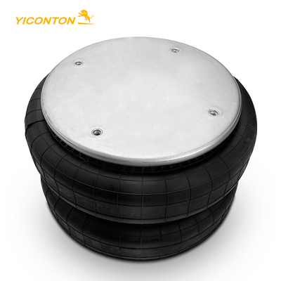 فنر هوای لاستیکی پیچ خورده دوبل برای فنر بادی کامیون تریلر 1003587781C Firestone W01-358-7781 Contitech FD530-3554