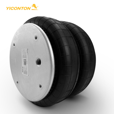 فنر هوای لاستیکی پیچ خورده دوبل برای فنر بادی کامیون تریلر 1003587781C Firestone W01-358-7781 Contitech FD530-3554