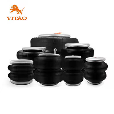 فنر هوای صنعتی OEM ODM Firestone تک دوتایی پیچ خورده برای کامیون