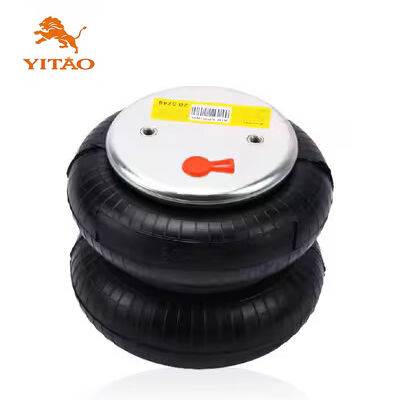 فنر هوای صنعتی OEM ODM Firestone تک دوتایی پیچ خورده برای کامیون